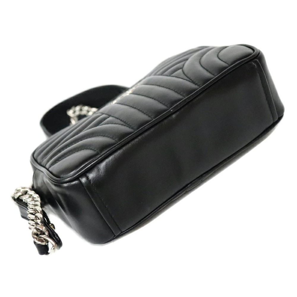 Prada Shoulder Bag Leather Black - Picture 5 of 10